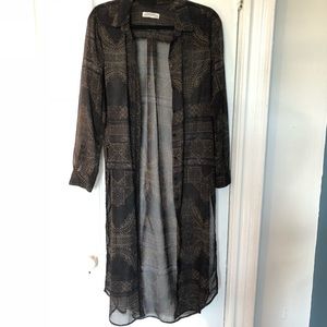 Zara Chiffon shirt dress